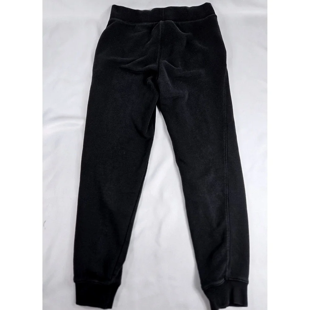 FILA Sweatpants‎ Joggers Black Cotton Blend Logo Athleisure Medium Running Cross